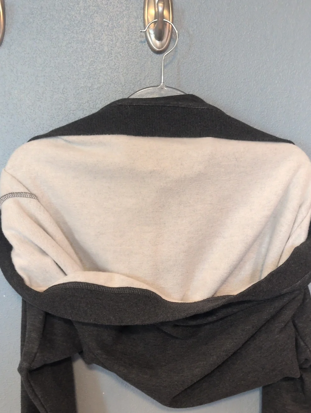 Walter Hagen 2 Fleece Lined Cotton Blend Quarter Zip Pull Over Sweater Gorpcore